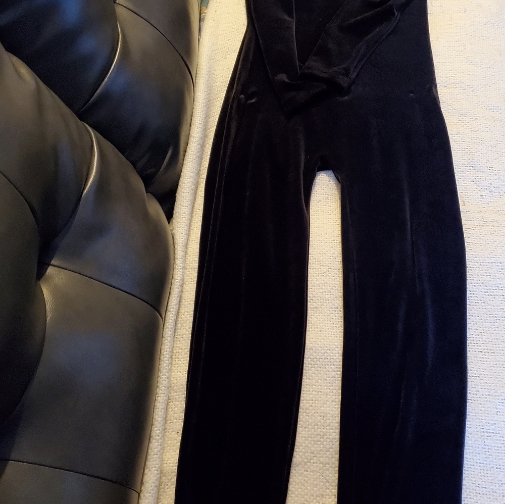 Velour cat suit